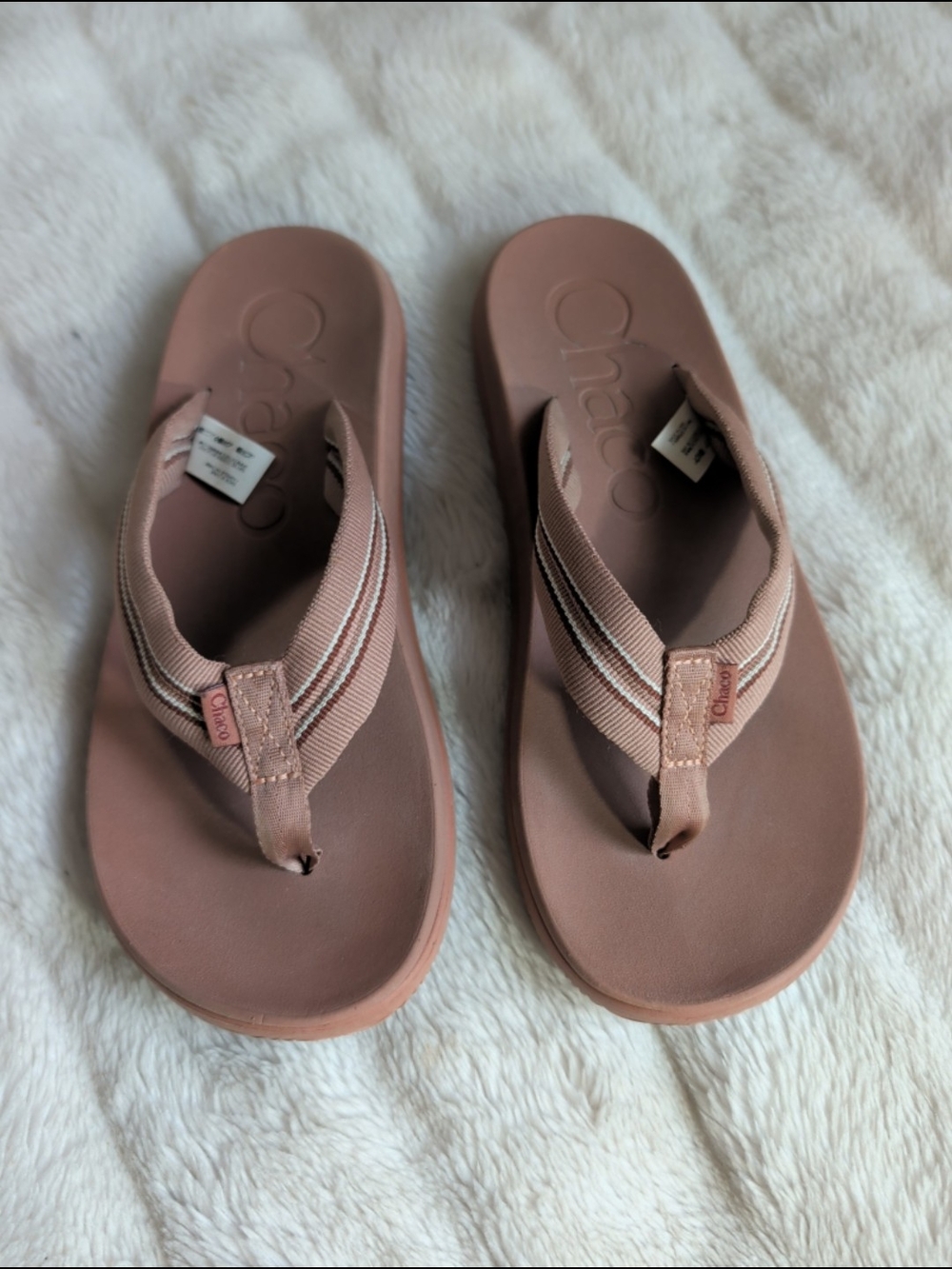 Chaco Chillos Flip Flop Sadie Clay Arch Support Sandals Sz 8 Womens'